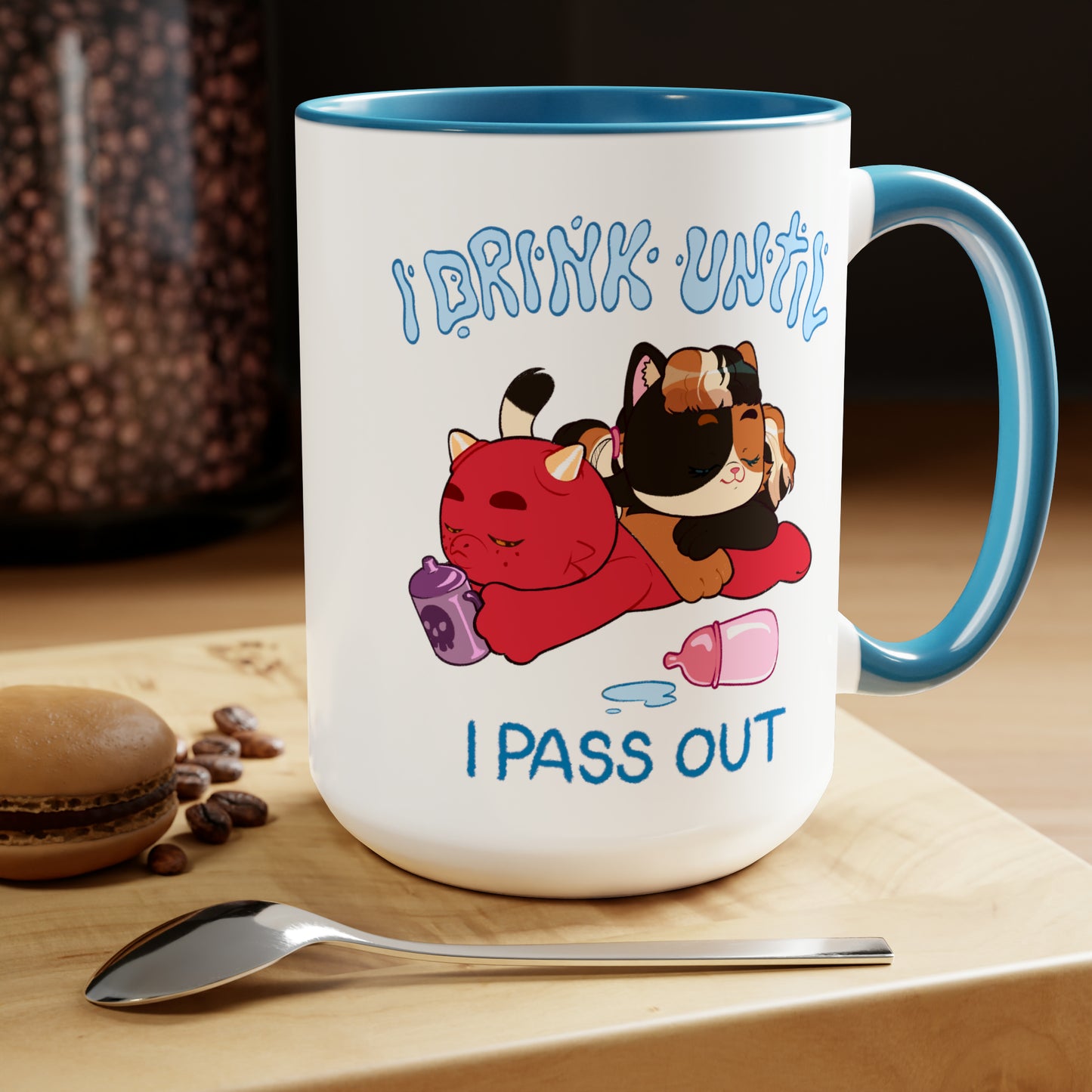 ABDL Coffee Mugs | I Drink Until I Pass Out Mugs | Crinkle Kit