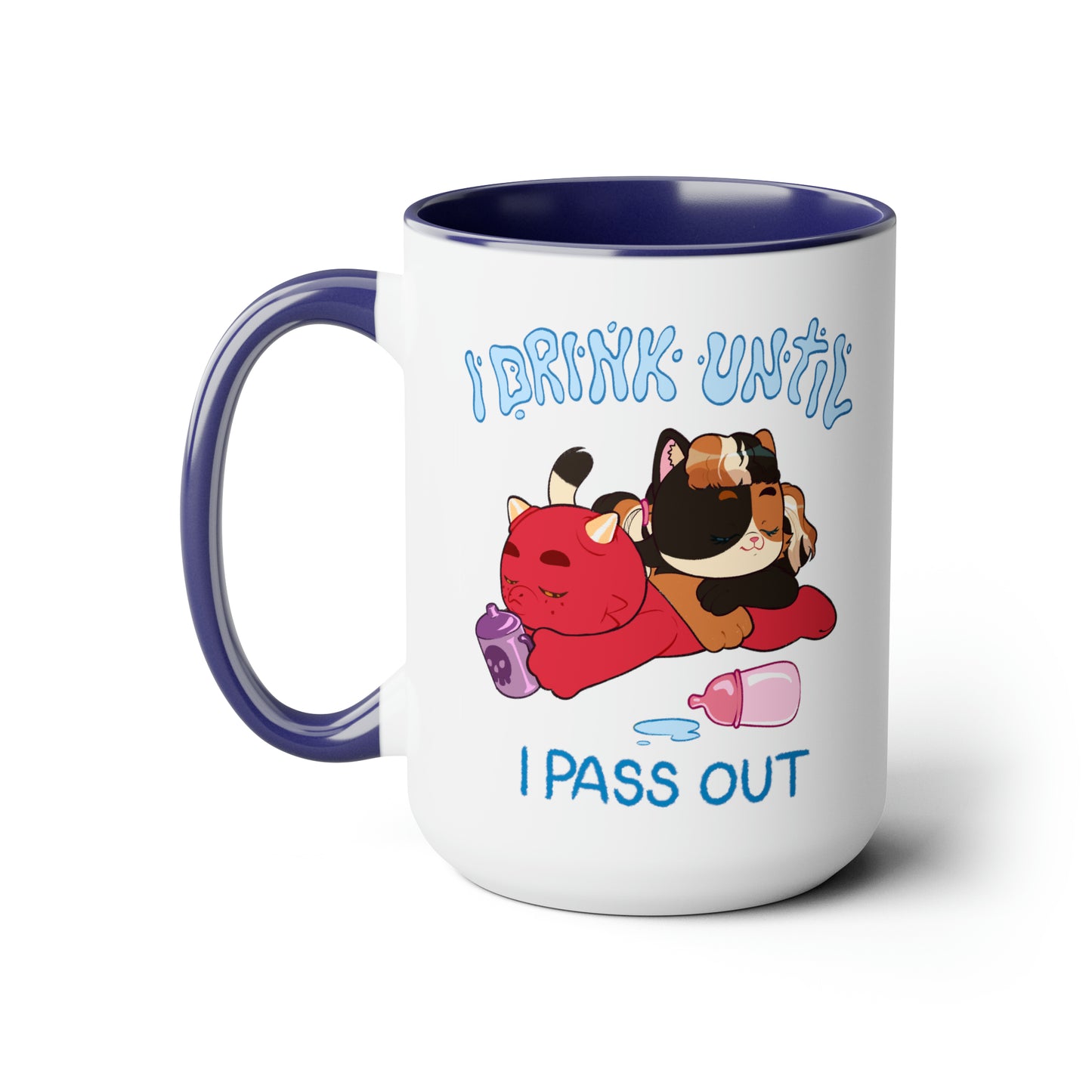 ABDL Coffee Mugs | I Drink Until I Pass Out Mugs | Crinkle Kit