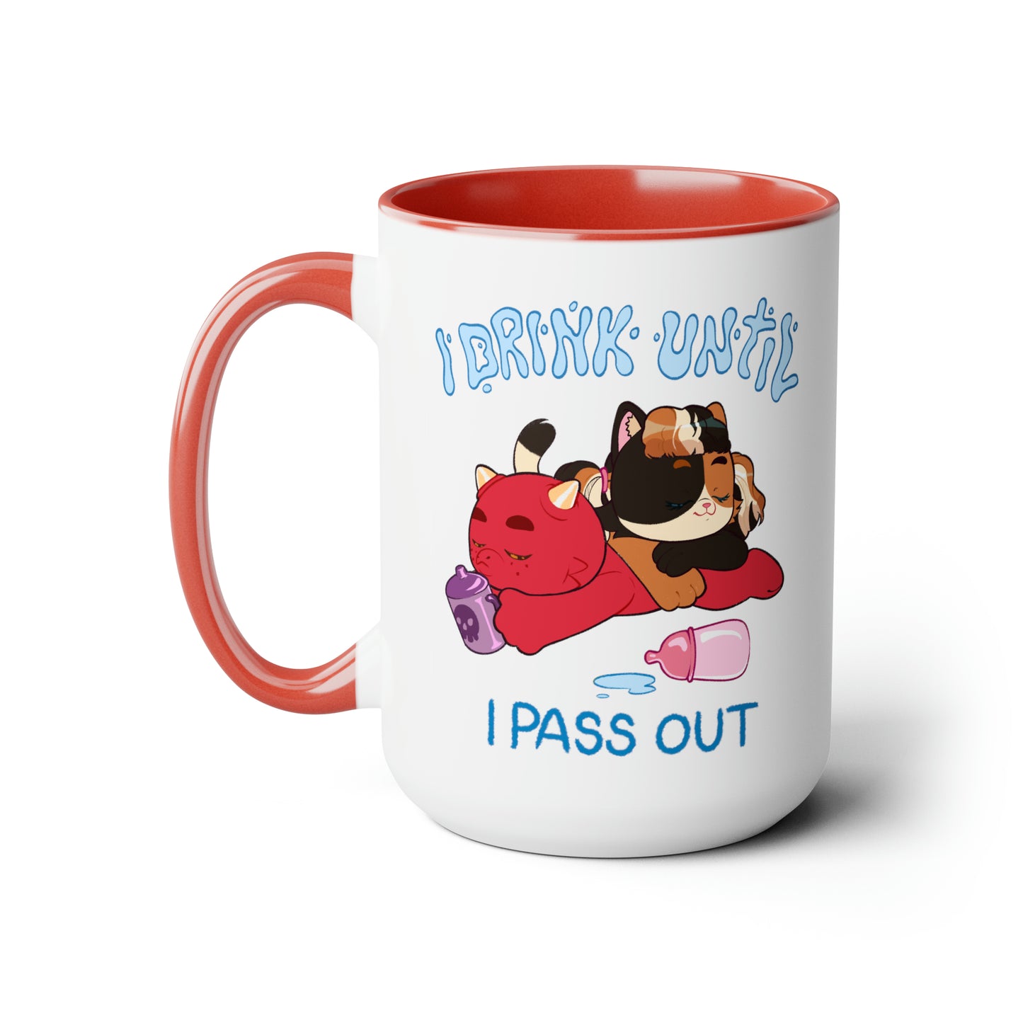 ABDL Coffee Mugs | I Drink Until I Pass Out Mugs | Crinkle Kit