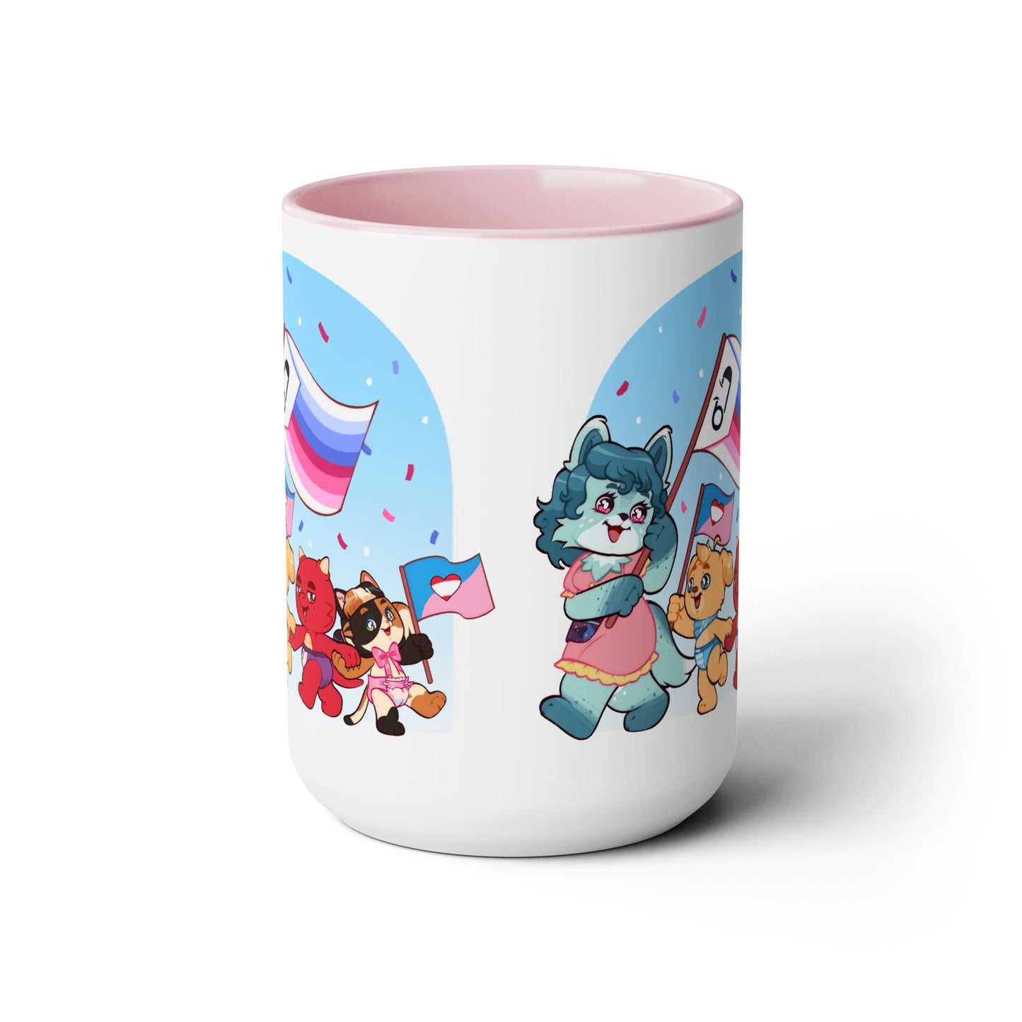 ABDL and Littles Pride 15oz Mugs