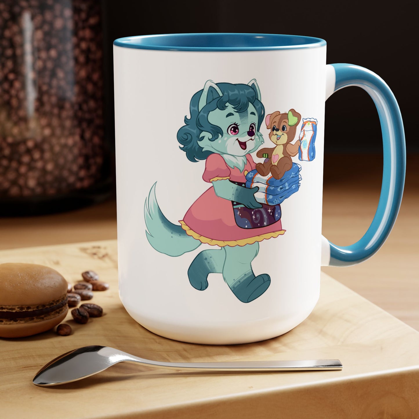 Comet's Little Helper, 15oz Mugs