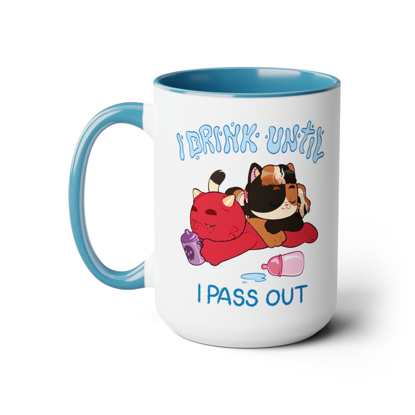 ABDL Coffee Mugs | I Drink Until I Pass Out Mugs | Crinkle Kit