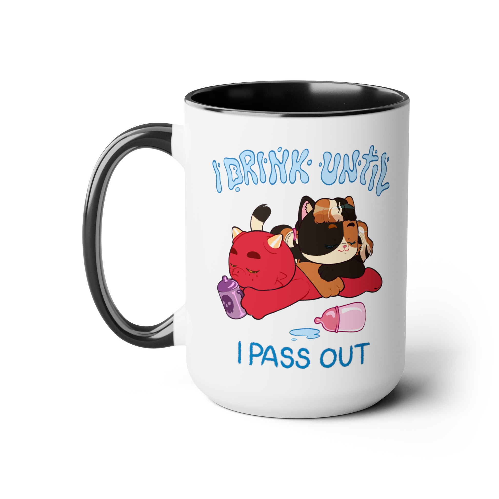 ABDL Coffee Mugs | I Drink Until I Pass Out Mugs | Crinkle Kit