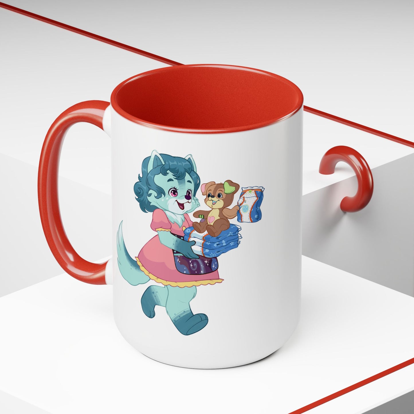 Comet's Little Helper, 15oz Mugs