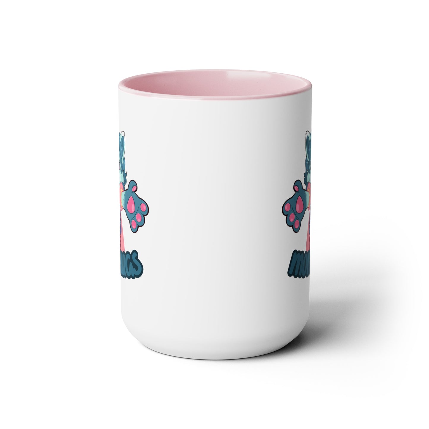 Free Mom Hugs, Two-Tone Coffee Mugs, 15oz