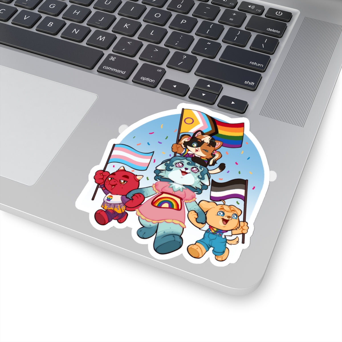 ABDL-Themed Stickers | Pride Parade Decals | Crinkle Kit