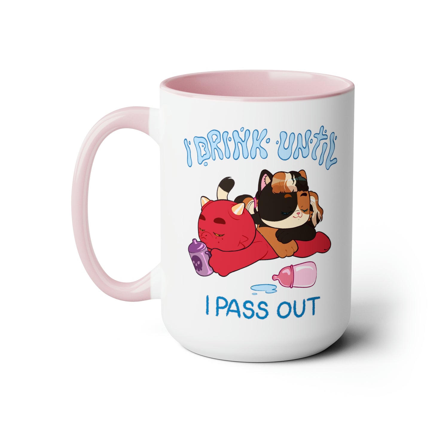 ABDL Coffee Mugs | I Drink Until I Pass Out Mugs | Crinkle Kit