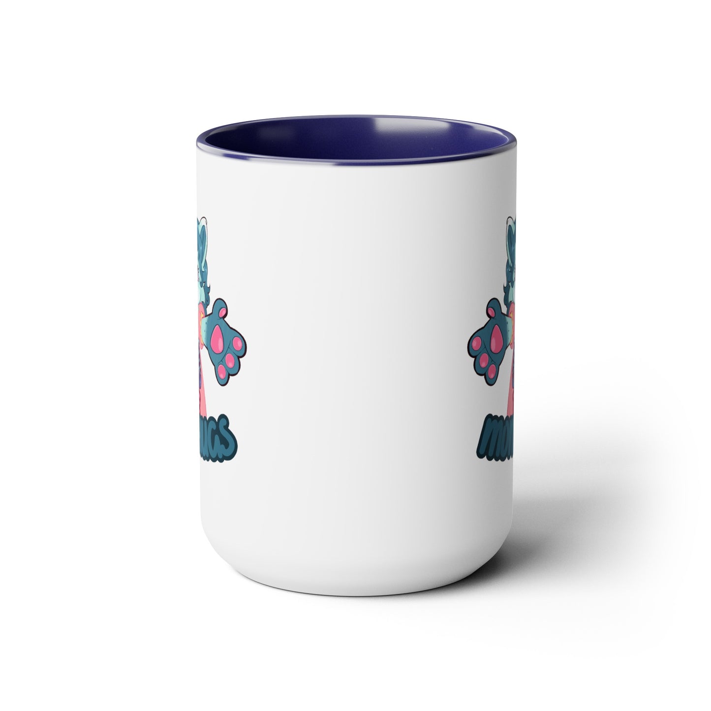 Free Mom Hugs, Two-Tone Coffee Mugs, 15oz