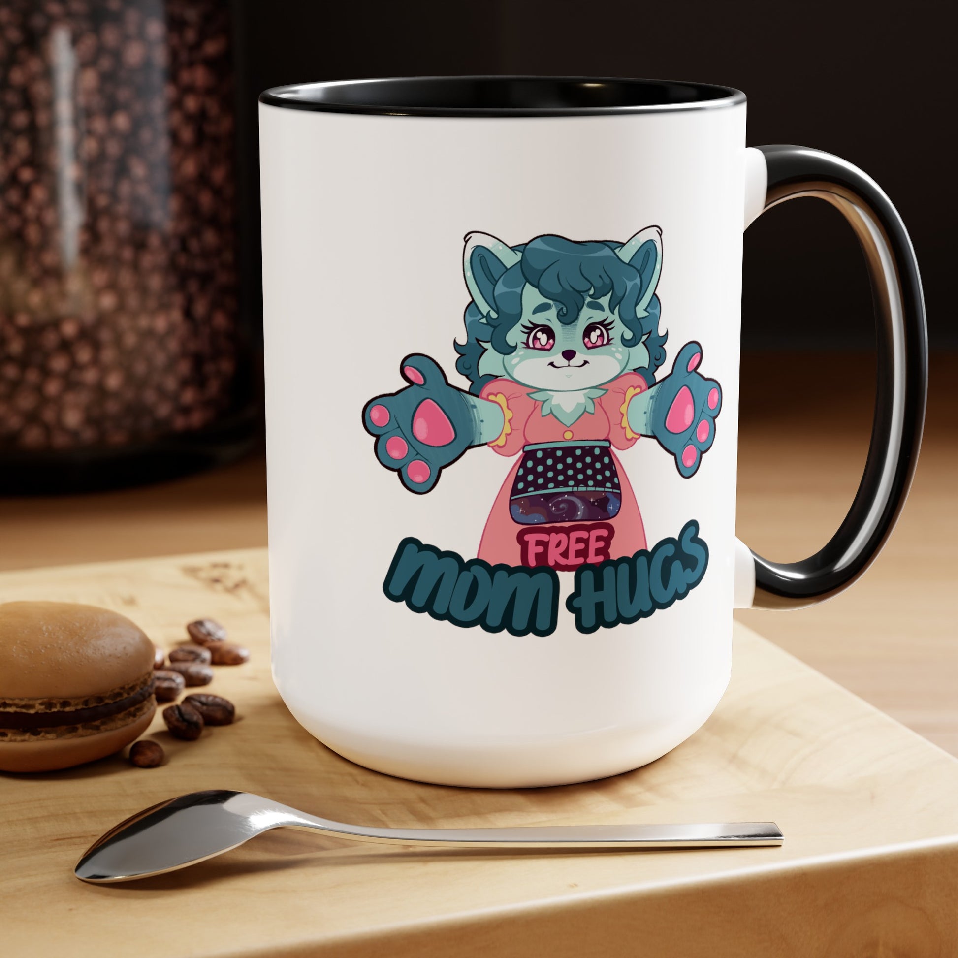 Mom Coffee Mug | Mom Hug Mugs | Crinkle Kit