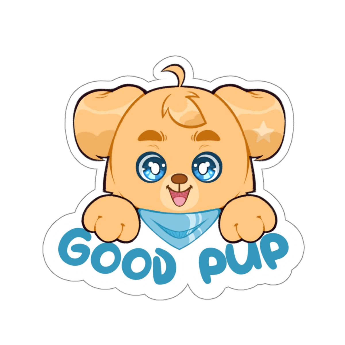 Cute Puppy Stickers | Good Pup Sticker | Crinkle Kit