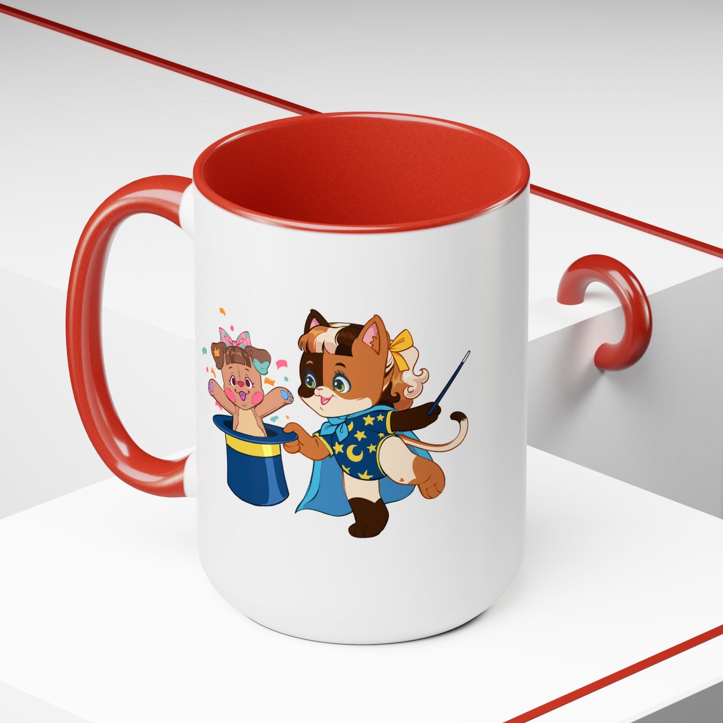 Clover's Magic Show, 15oz Mugs