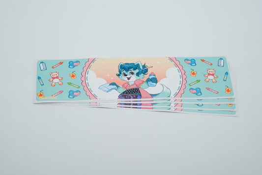 Comet Caregiver Diaper Panel Sticker