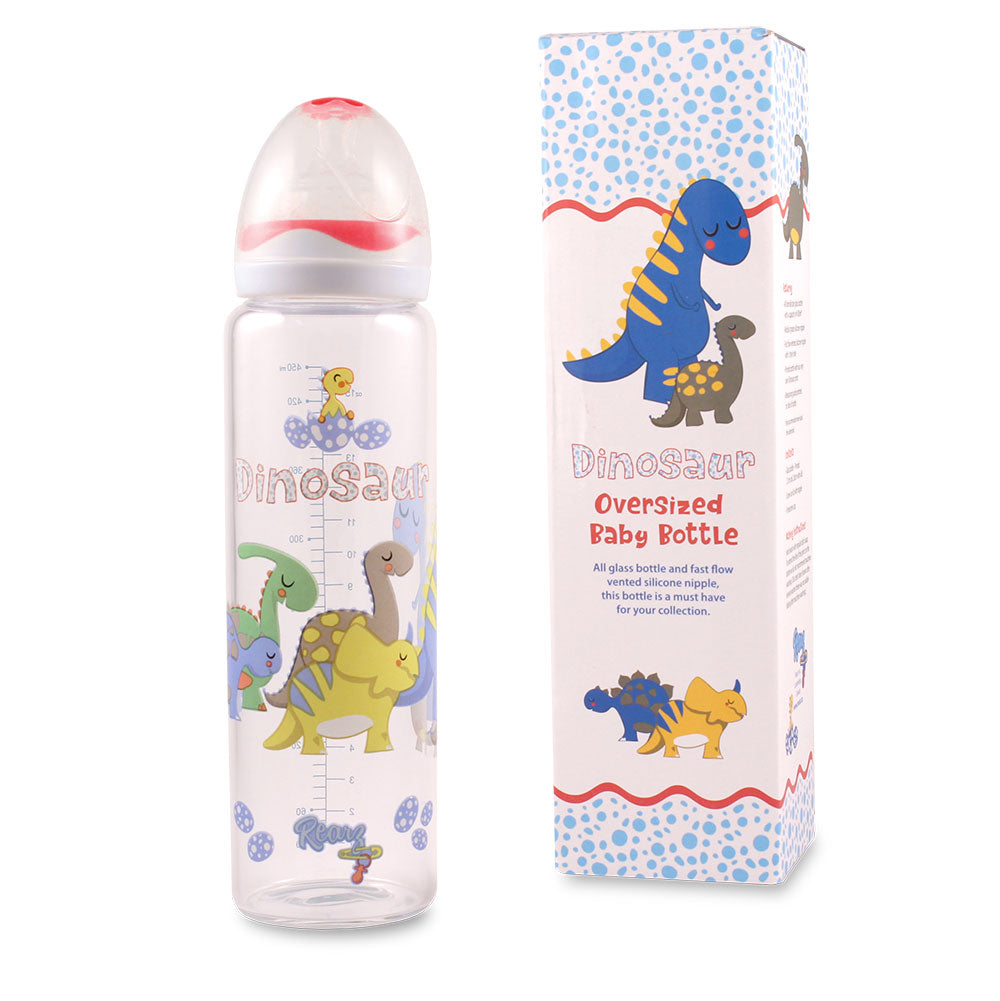Adult Baby Bottle | Dinosaur | Rearz | ABDL | Crinkle Kit