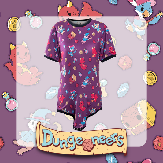 Personalised ABDL Onesie | Graphic Print Onesies | Crinkle Kit