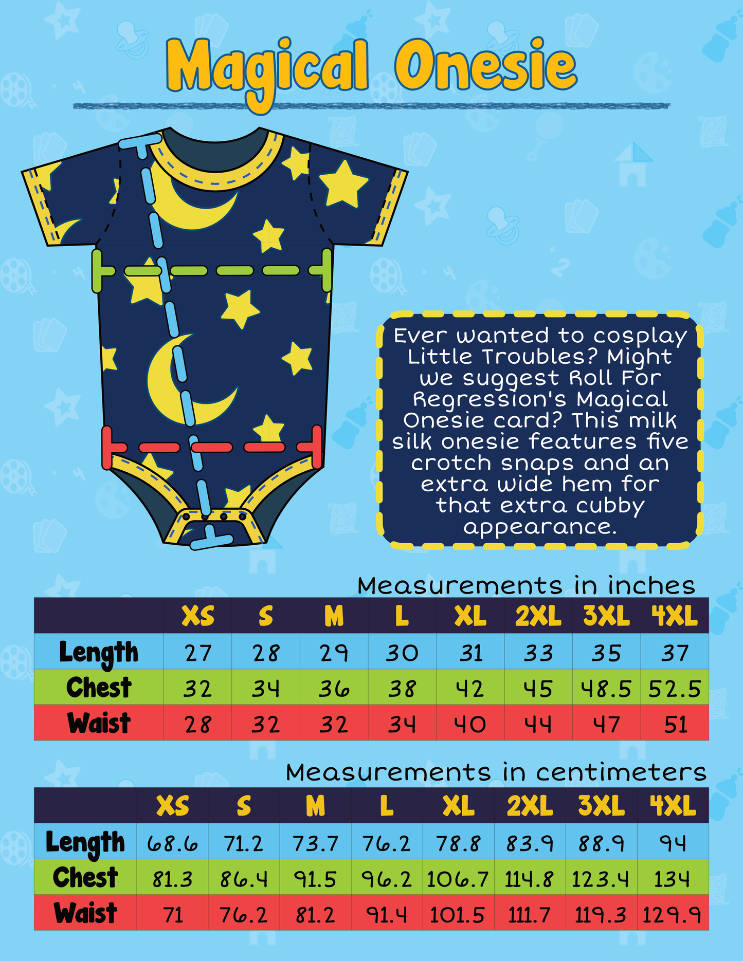 Little Troubles Magical Onesie