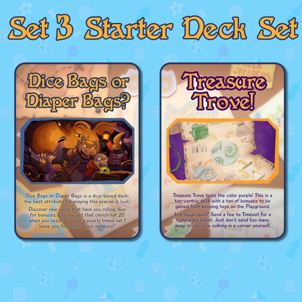 Little Troubles Set 3 Starter Deck Pair