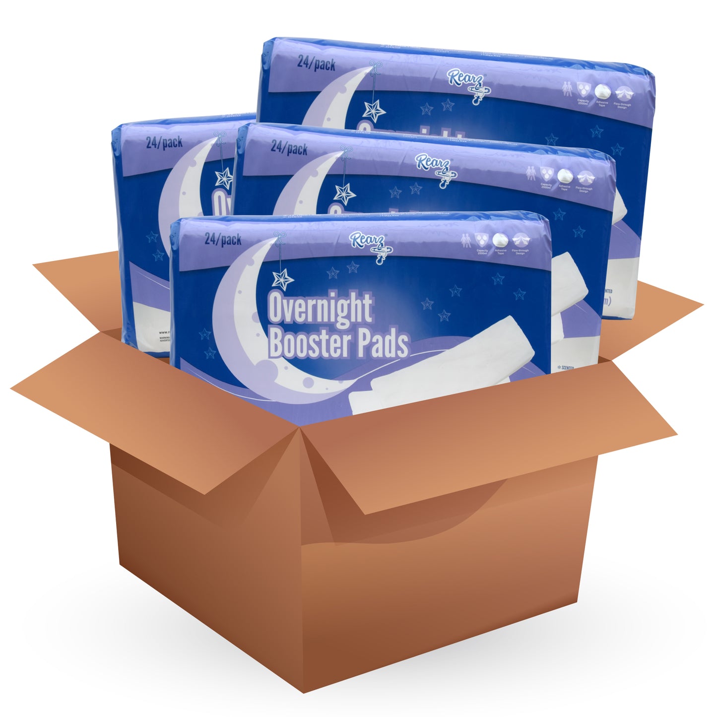 Rearz Overnight Adult Booster Pads