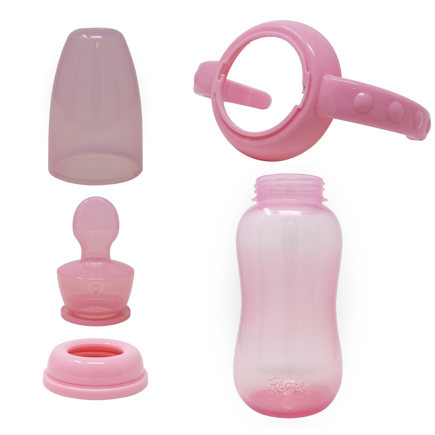 Rearz Pink Easy Grip Adult Bottle
