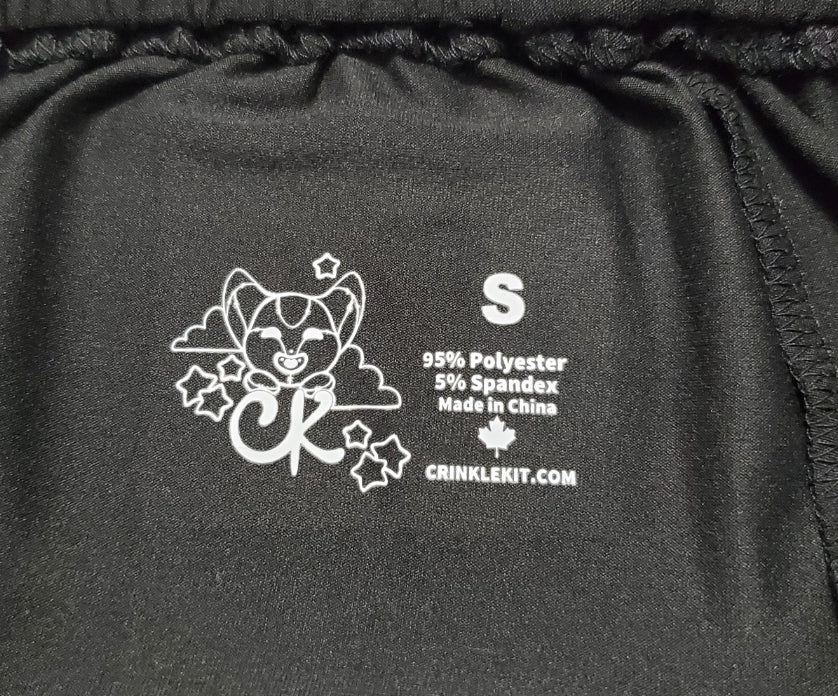 Black Shortalls Outfit | ABDL Black Shortalls | Crinkle Kit