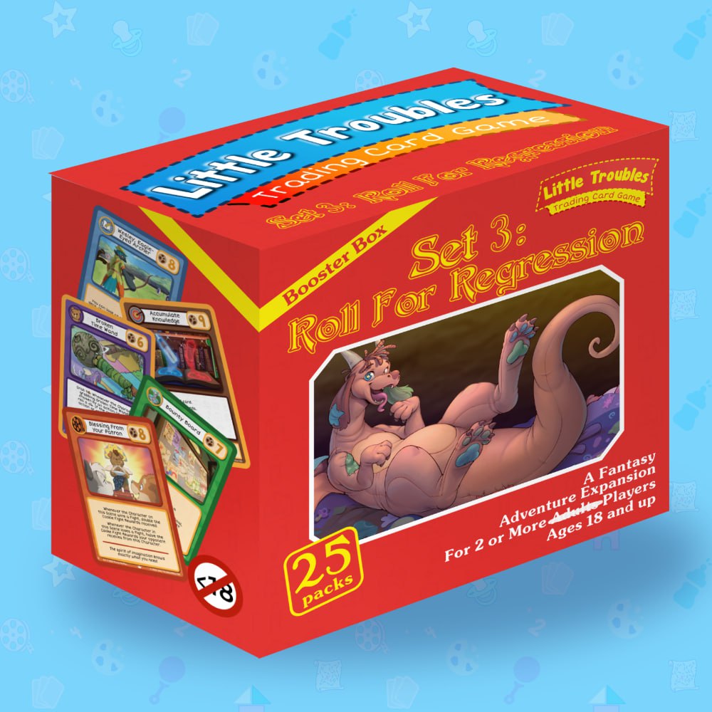 Little Troubles Roll For Regression Booster Box Crinkle Kit Little Troubles Roll For Regression Booster Box Crinkle Kit
