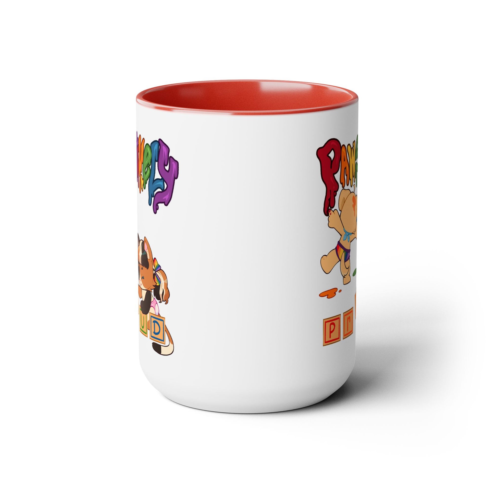 Pawsitively Proud Mugs | ABDL-Themed Coffee Mugs | Crinkle Kit