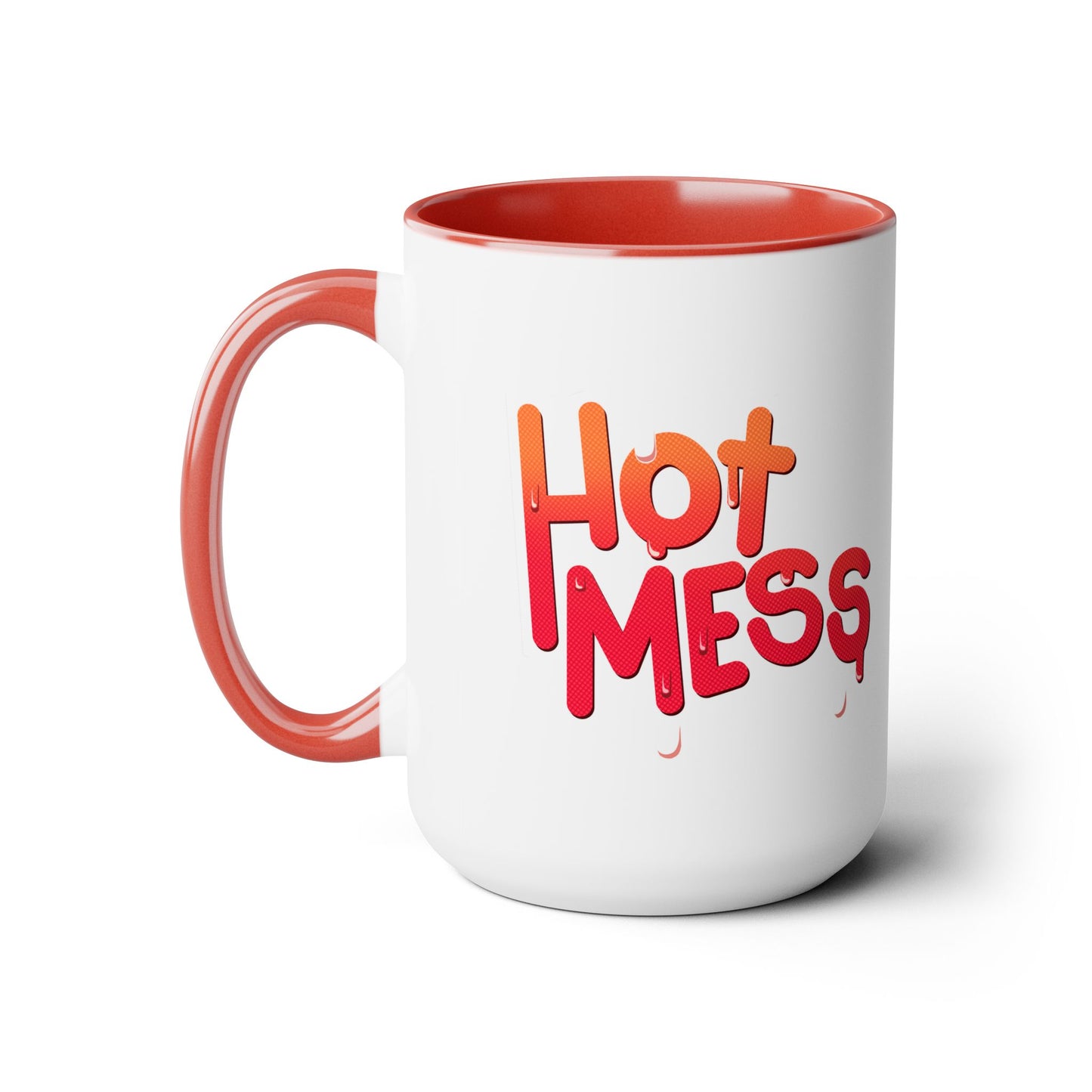 Hot Mess Coffee Mug | 15oz Coffee Mug | Crinkle Kit