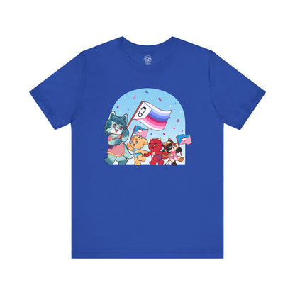 ABDL Pride T-Shirt | Unisex Short Sleeve Tee | Crinkle Kit