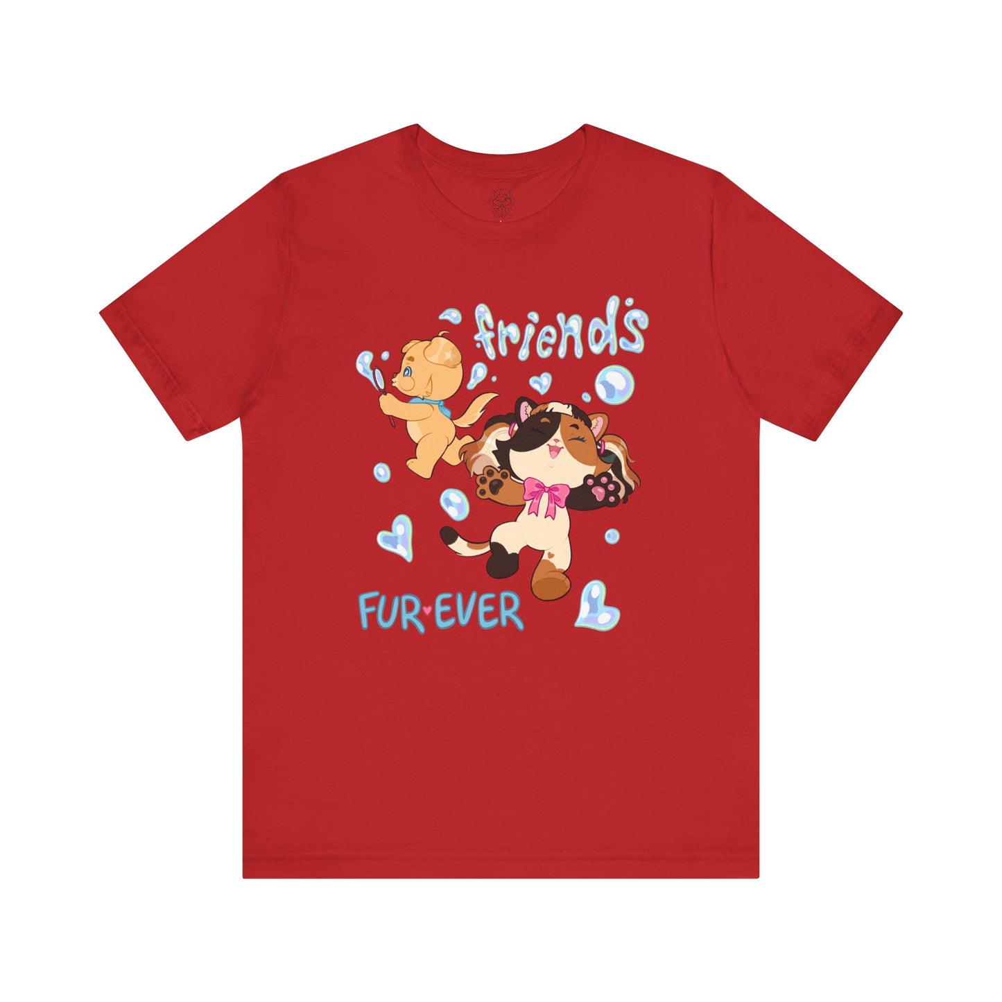 Friends Fur-Ever T-Shirt | Short Sleeve T-Shirt | Crinkle Kit