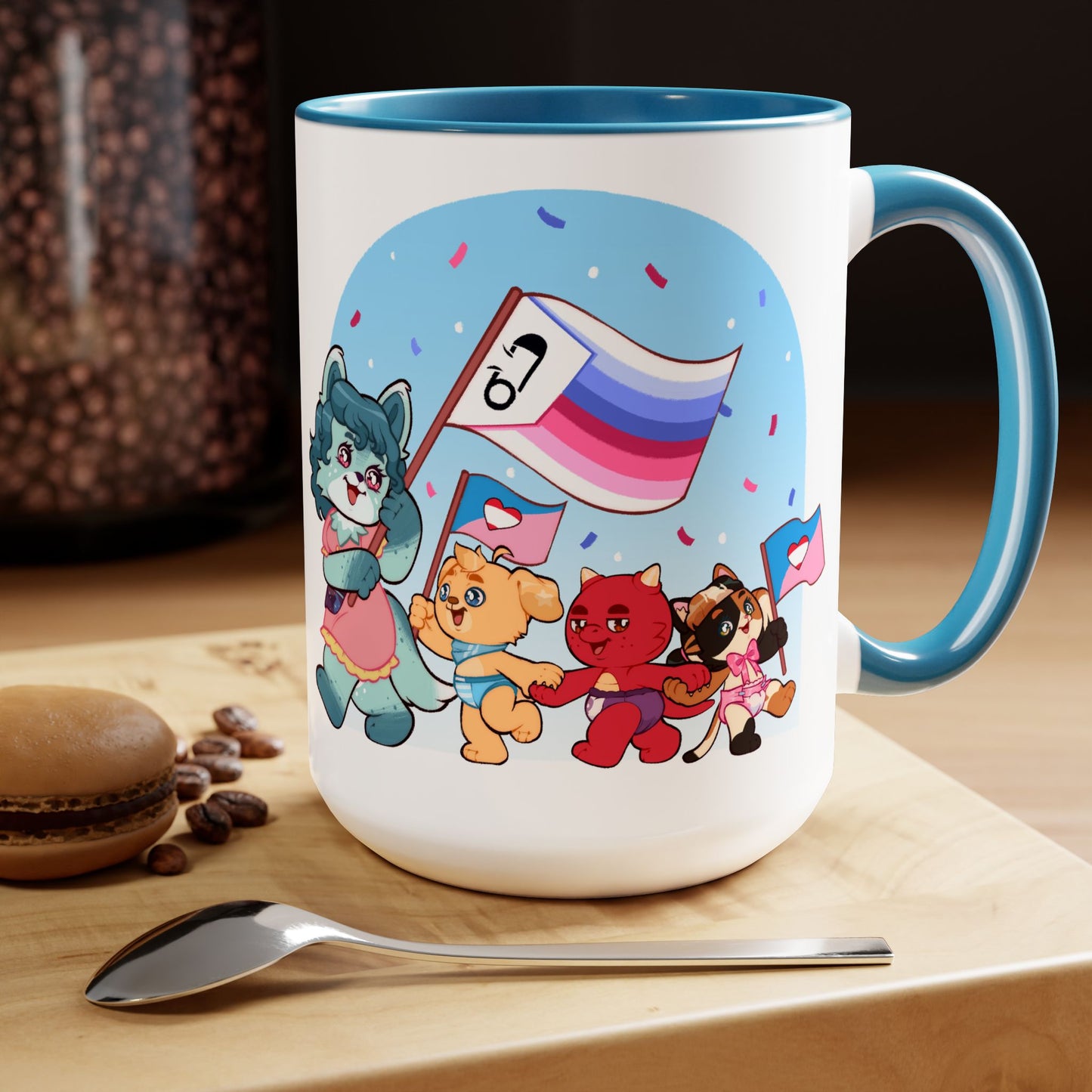 ABDL and Littles Pride 15oz Mugs