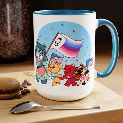 ABDL and Littles Pride 15oz Mugs