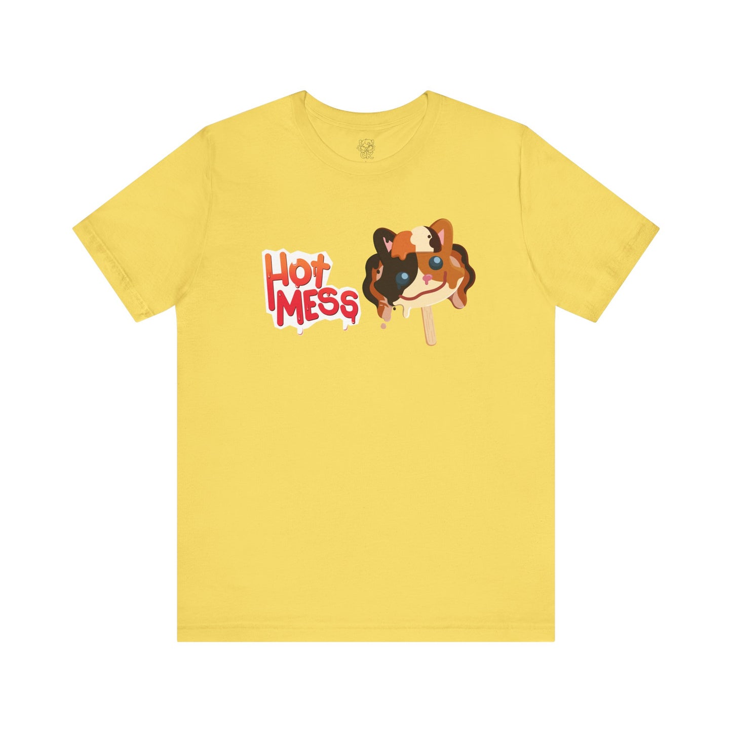 Hot Mess T-Shirt | Unisex Short Sleeve Tee | Crinkle Kit