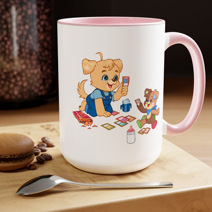 Game Night, 15oz Mugs