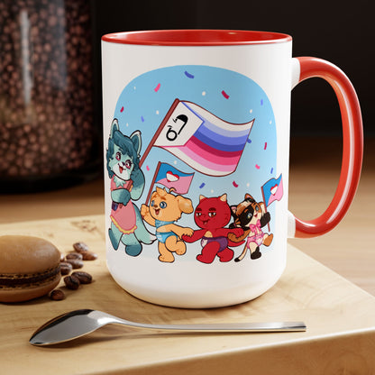 ABDL and Littles Pride 15oz Mugs