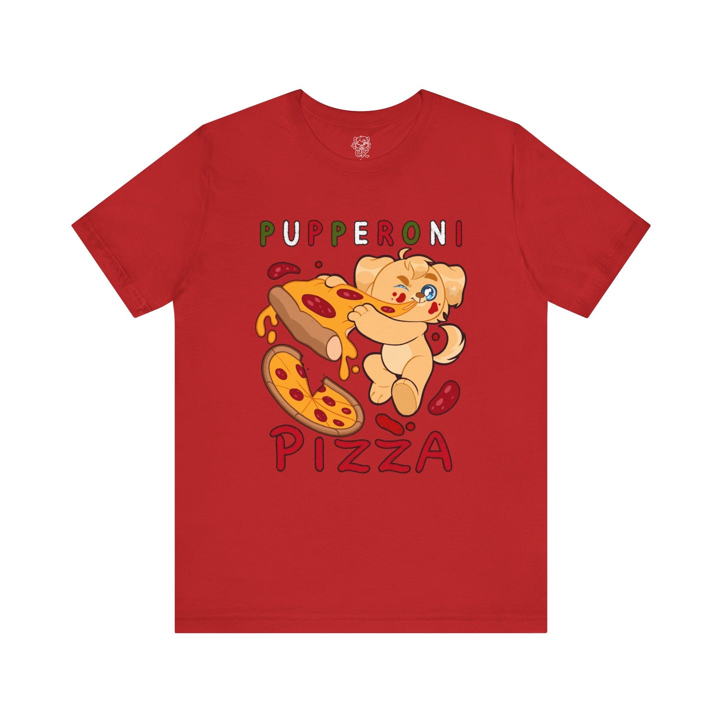 Playful Pupperoni Pizza T-Shirt | ABDL Themed | Crinkle Kit