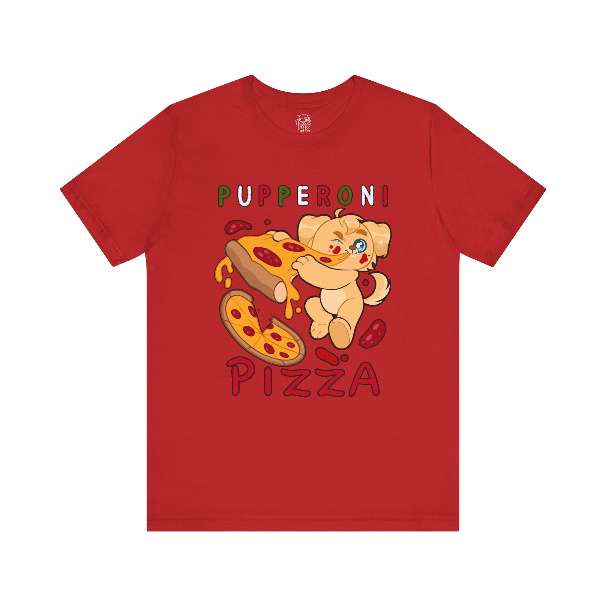 Playful Pupperoni Pizza T-Shirt | ABDL Themed | Crinkle Kit