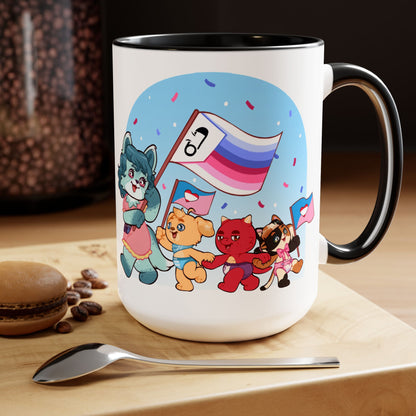 ABDL and Littles Pride 15oz Mugs