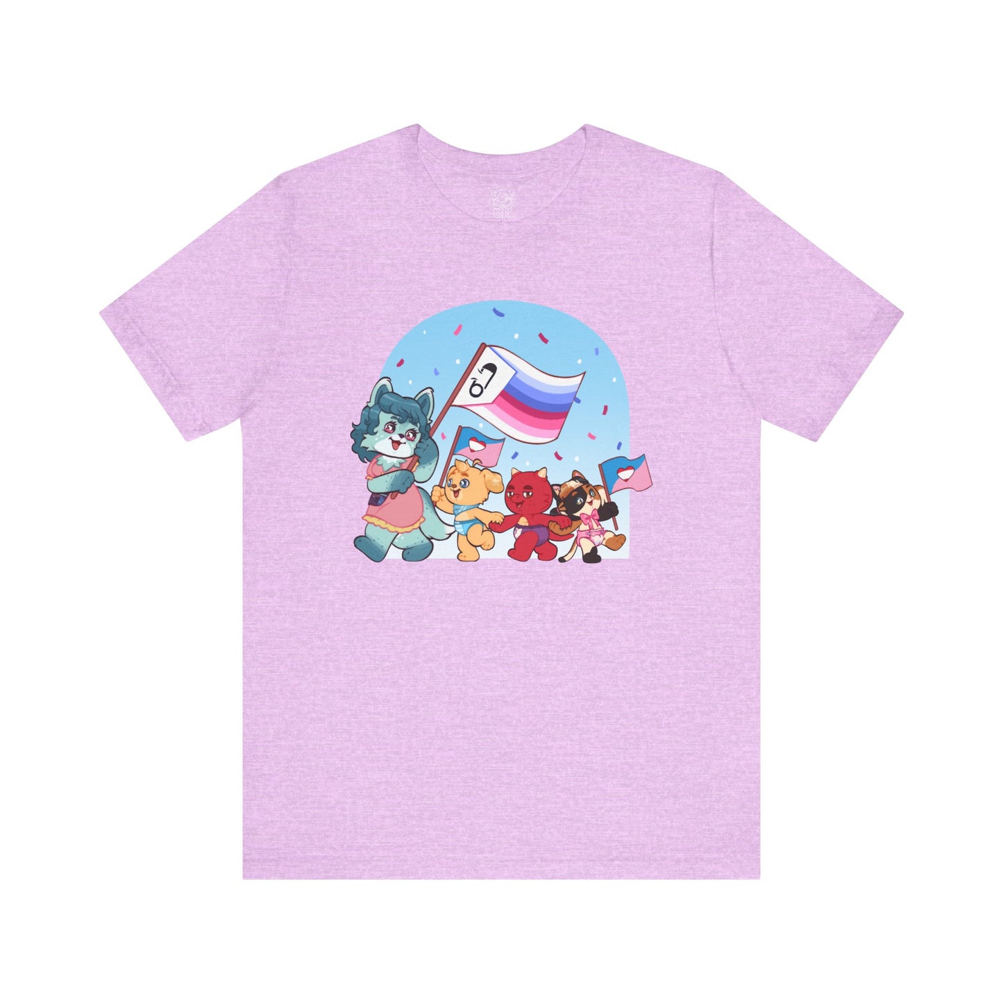 ABDL Pride T-Shirt | Unisex Short Sleeve Tee | Crinkle Kit