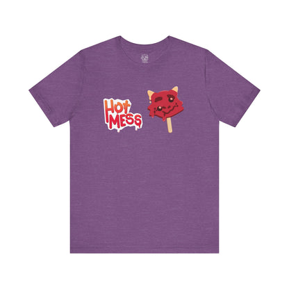 Hot Mess Graphic T-Shirt | Unisex Graphic T-Shirt | Crinkle Kit