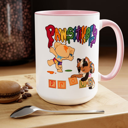 Pawsitively Proud 15oz Mugs