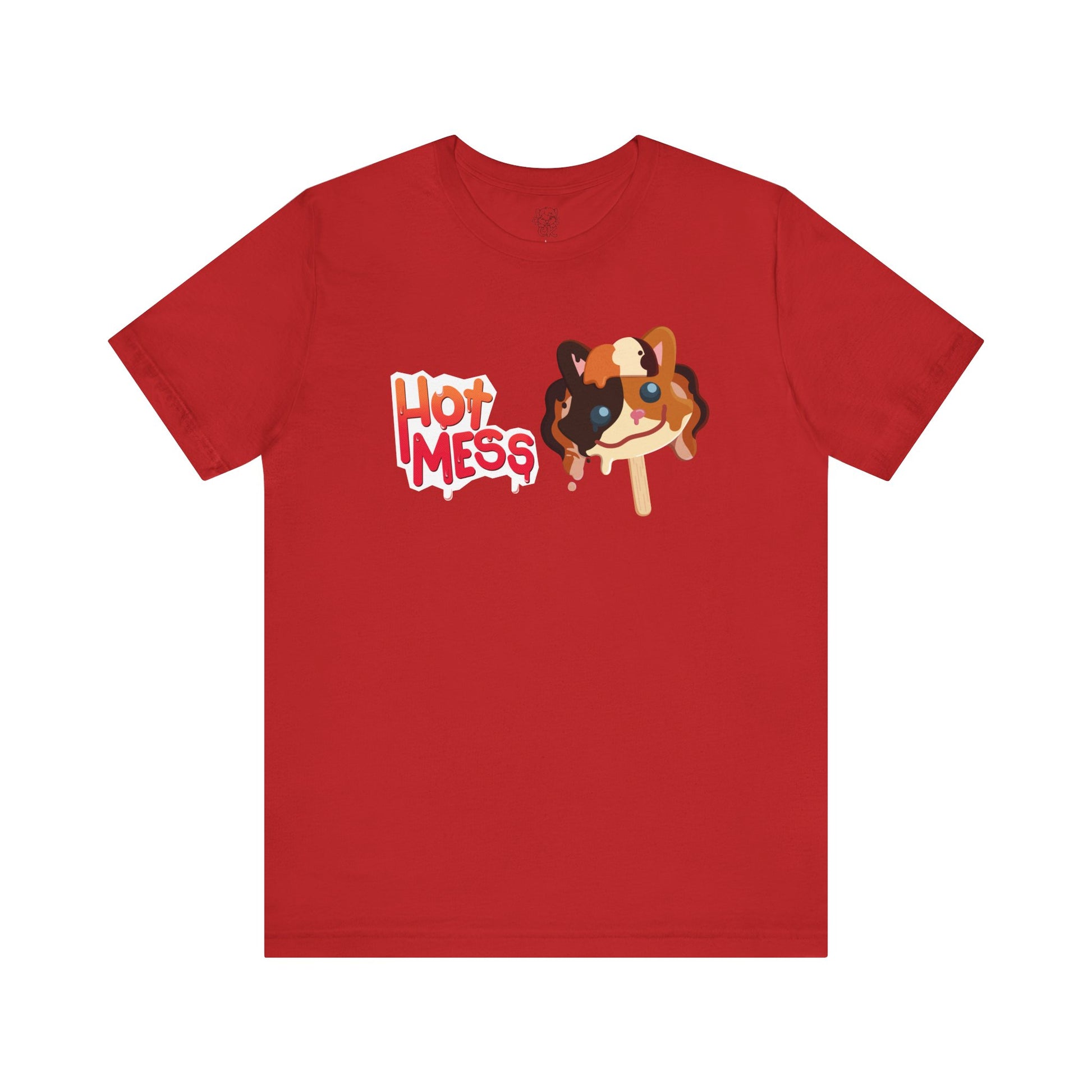 Hot Mess T-Shirt | Unisex Short Sleeve Tee | Crinkle Kit