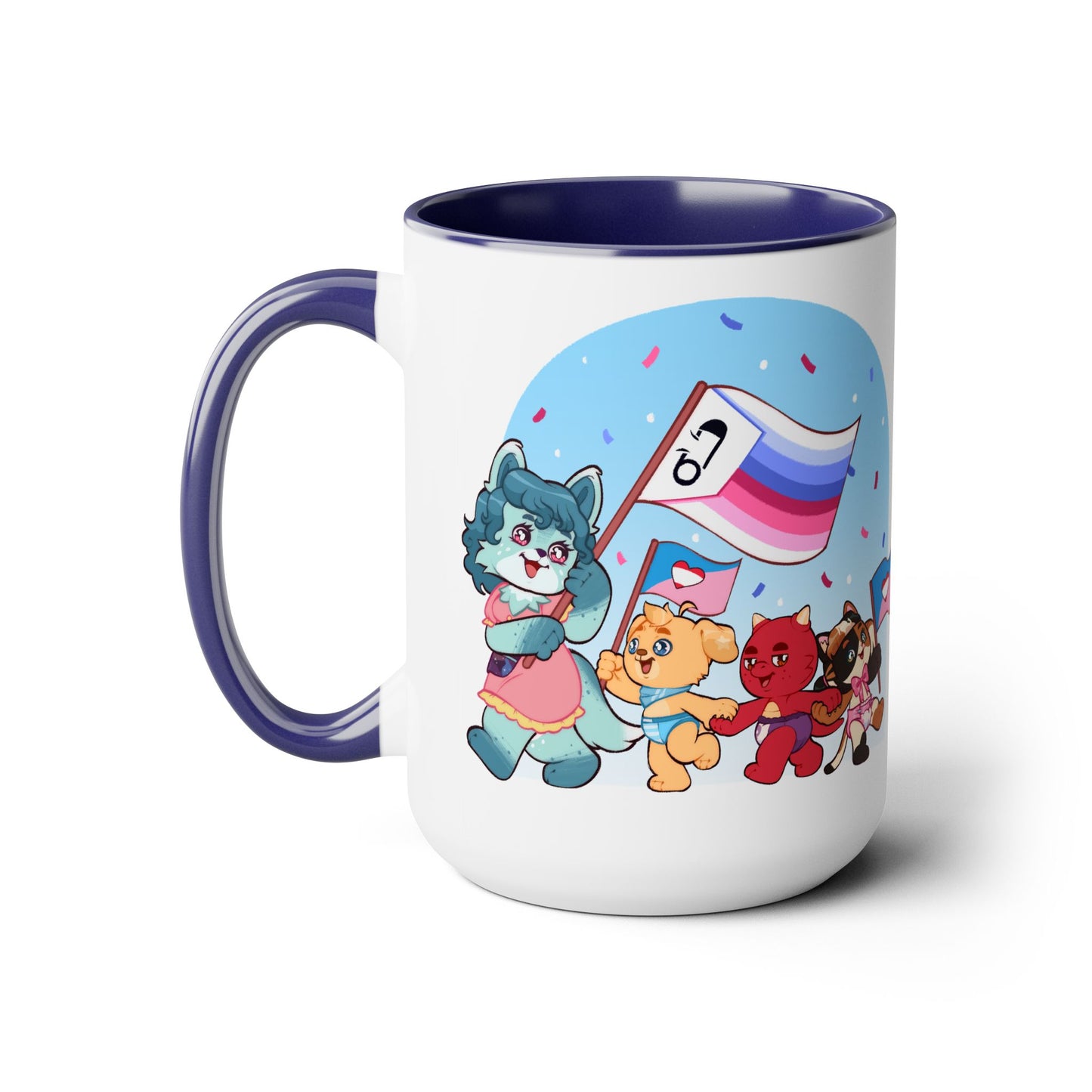 ABDL and Littles Pride 15oz Mugs