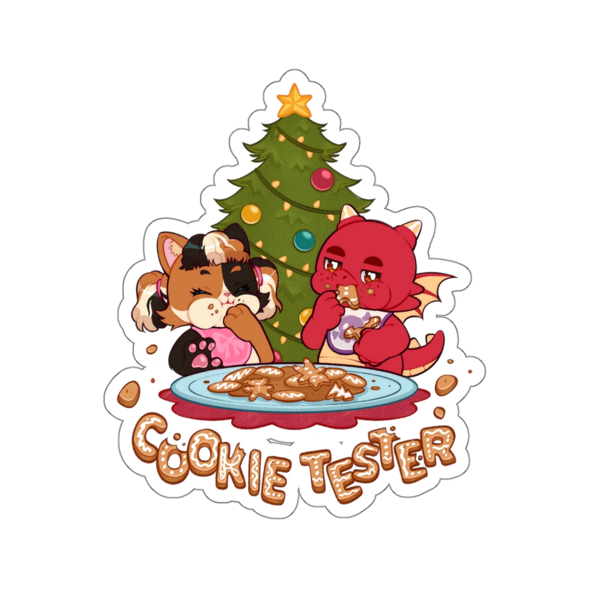 Cookie Tester Sticker