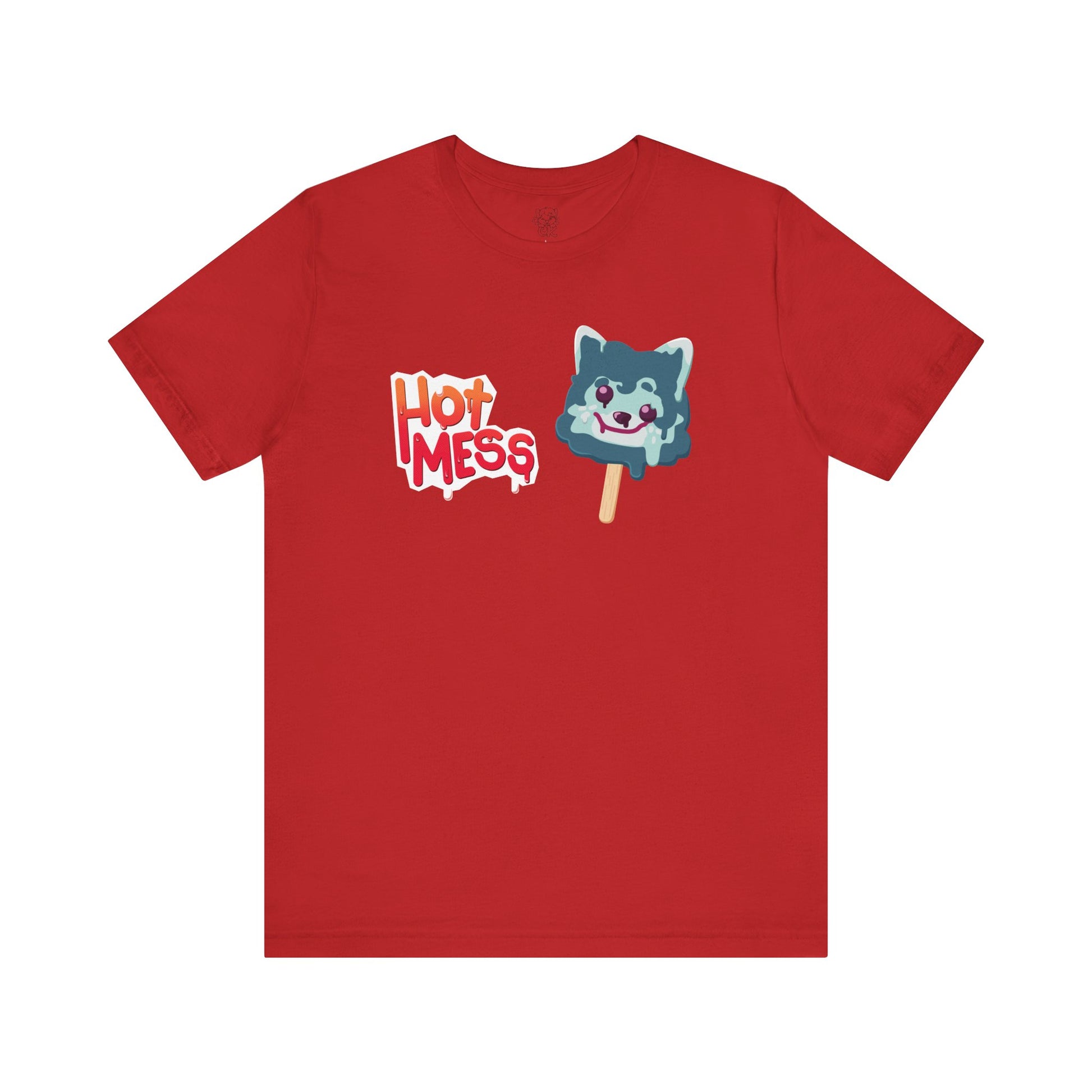 Hot Mess Unisex Tee | Cute Graphic Tees | Crinkle Kit