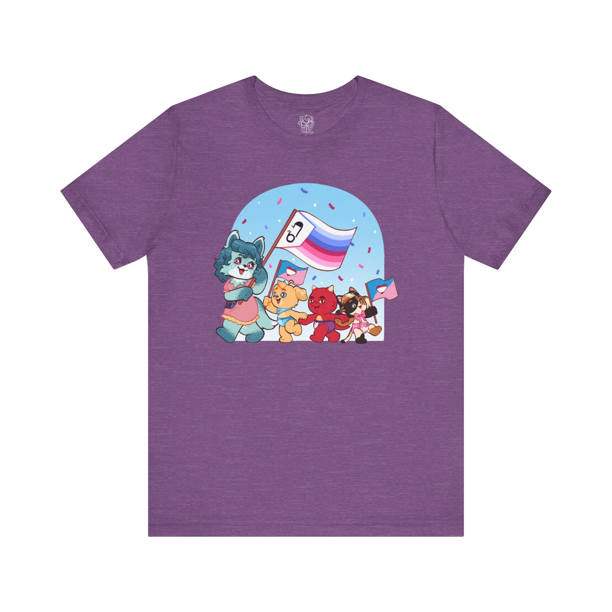 ABDL Pride T-Shirt | Unisex Short Sleeve Tee | Crinkle Kit