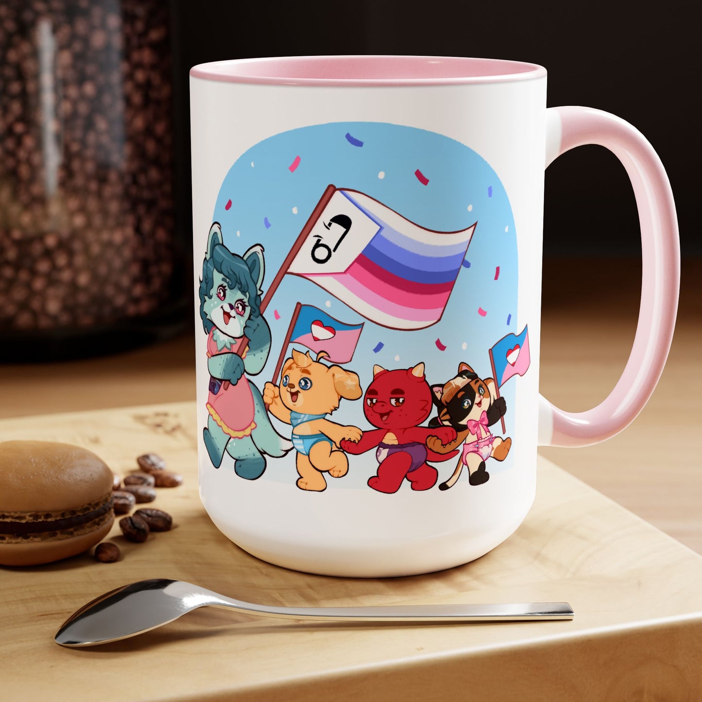 ABDL and Littles Pride 15oz Mugs