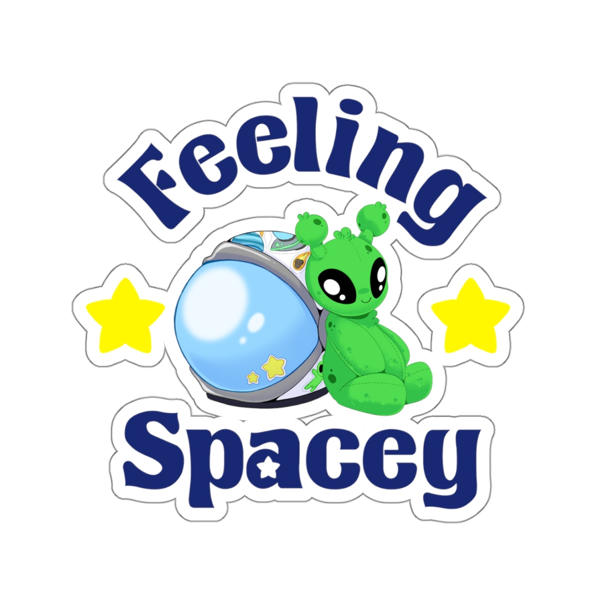 Feeling Spacey Sticker