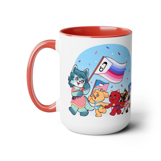 ABDL and Littles Pride 15oz Mugs