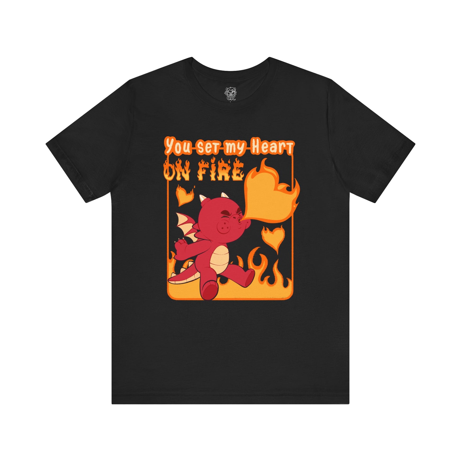 You Set My Heart On Fire T-Shirt | ABDL Graphic Tee | Crinkle Kit