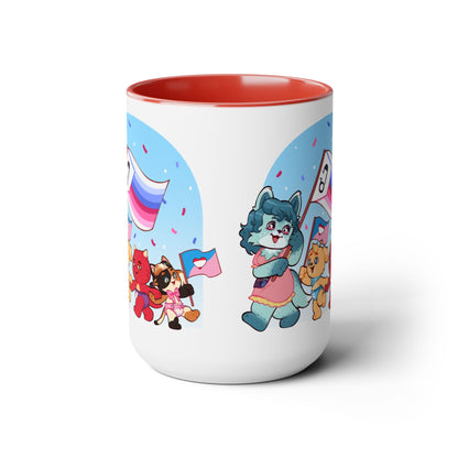 ABDL and Littles Pride 15oz Mugs