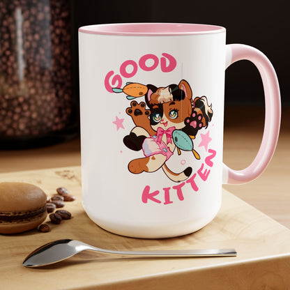 Cute Cat Coffee Mug | Personalised Coffee Cups | Crinkle Kit